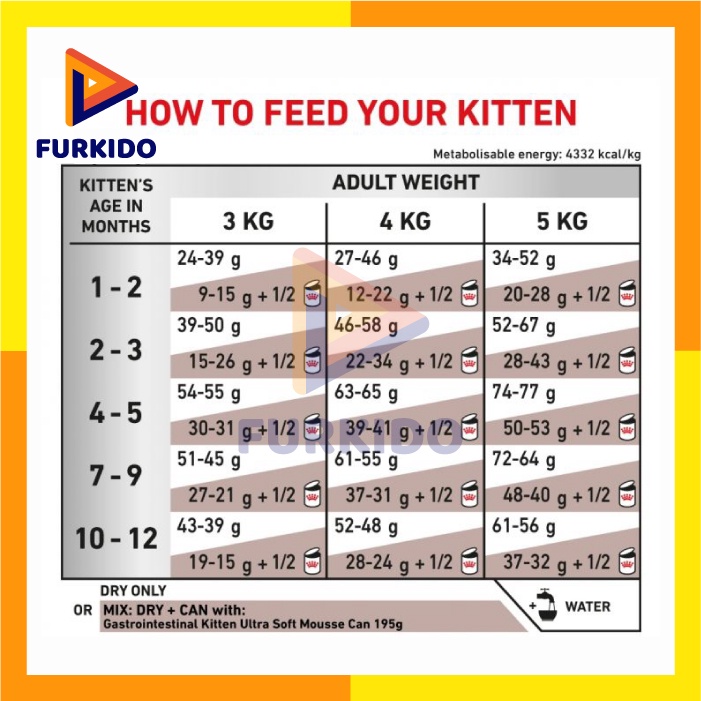 Royal Canin VET Cat Gastro Intestinal Kitten 2 Kg / Makanan Kucing