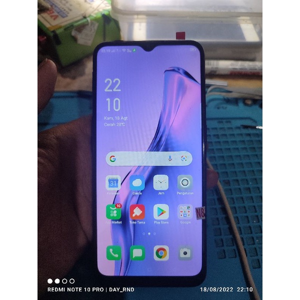 Oppo A31 (CPH2015) Ram 4/64 Minus (BACA DESKRIPSI)