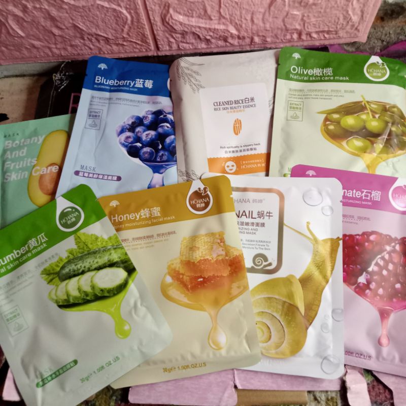 Chana Natural Skin Care mask