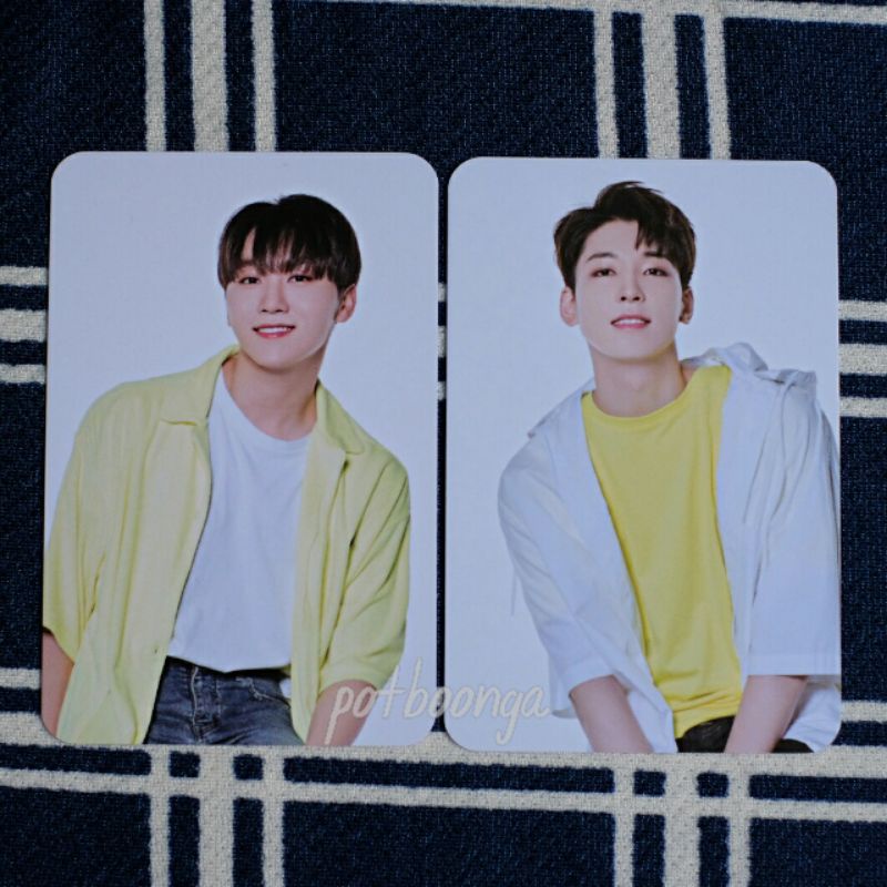 The Saem Wonwoo Seungkwan Photocard