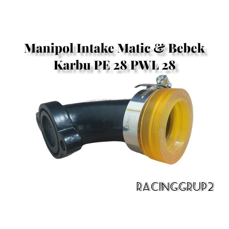 READY MANIPOL INTEK TEFLON INTAKE MANIPOL TEFLON MOTOR BEBEK NETRAL BUAT KARBU PE28