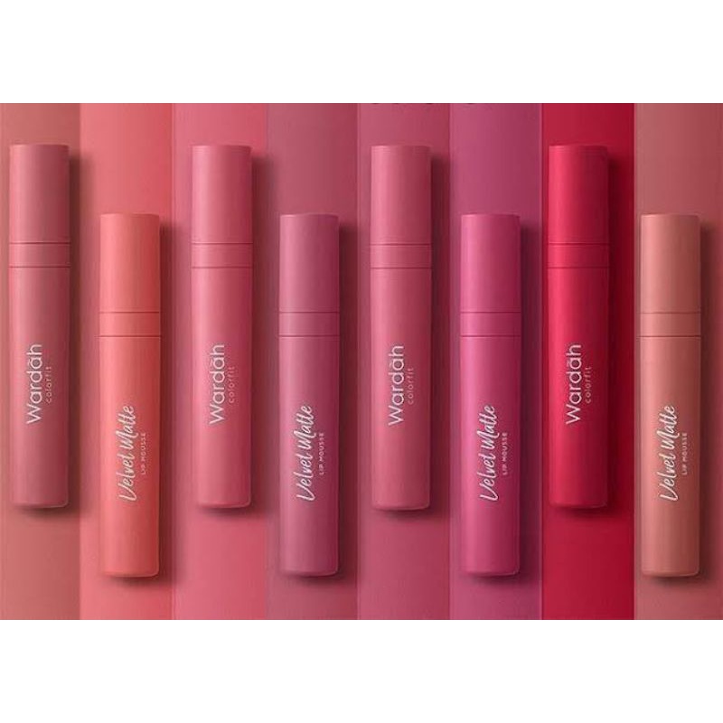 wardah velvet matte lip cream