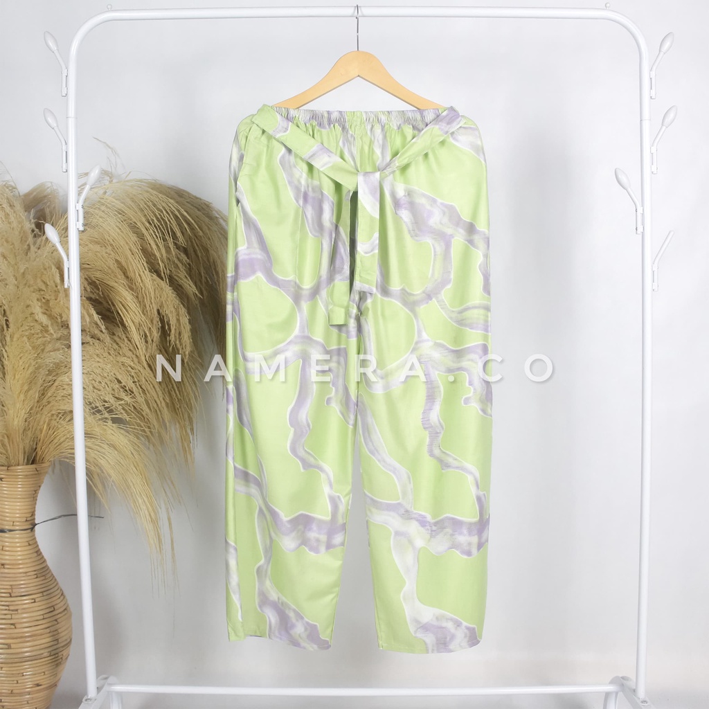 Celana Kulot Vanessa  / Zebra / Tie Dye CC Rayon Motif Bali