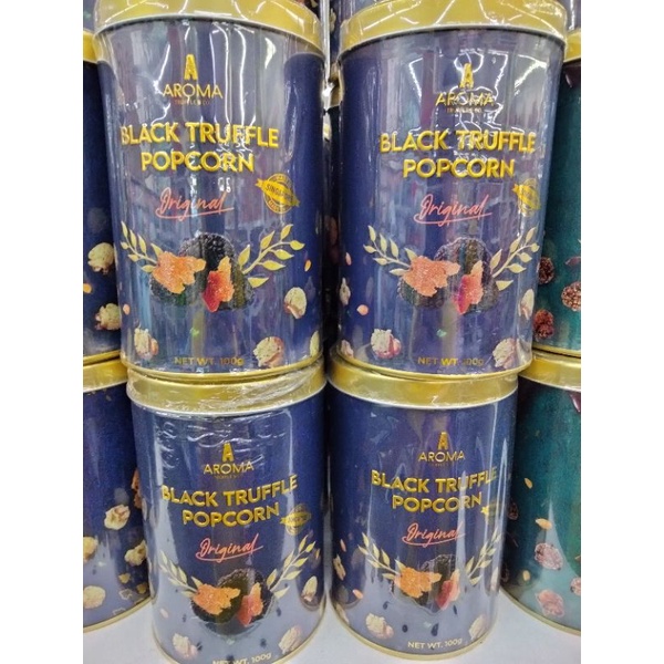 

popcorn black truffle