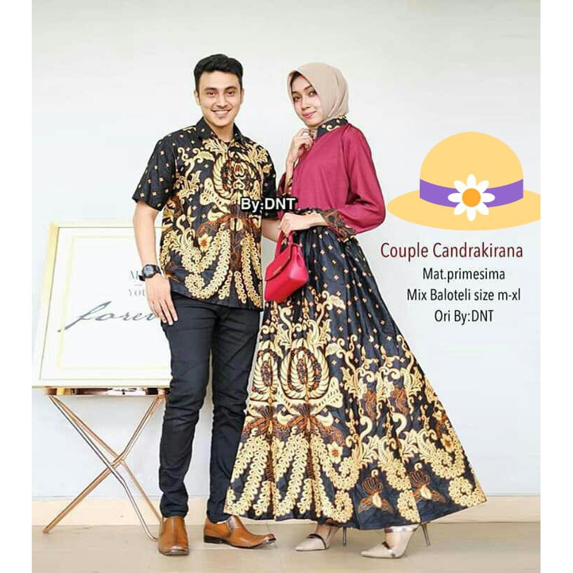 GROSIR BATIK COUPLE CANDRAKIRANA