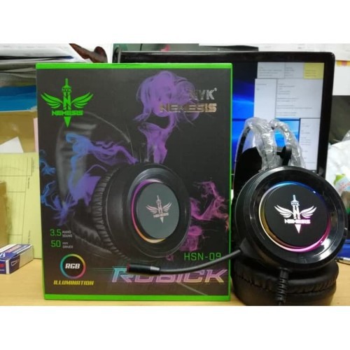 HEADSET GAMING NYK RUBICK N09