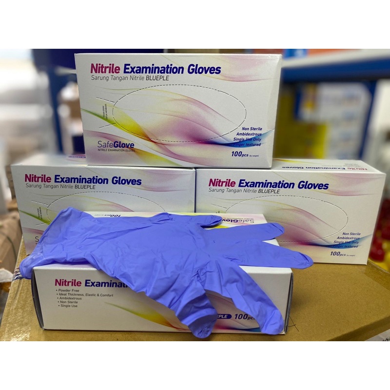 handscoon nitrile safeglove