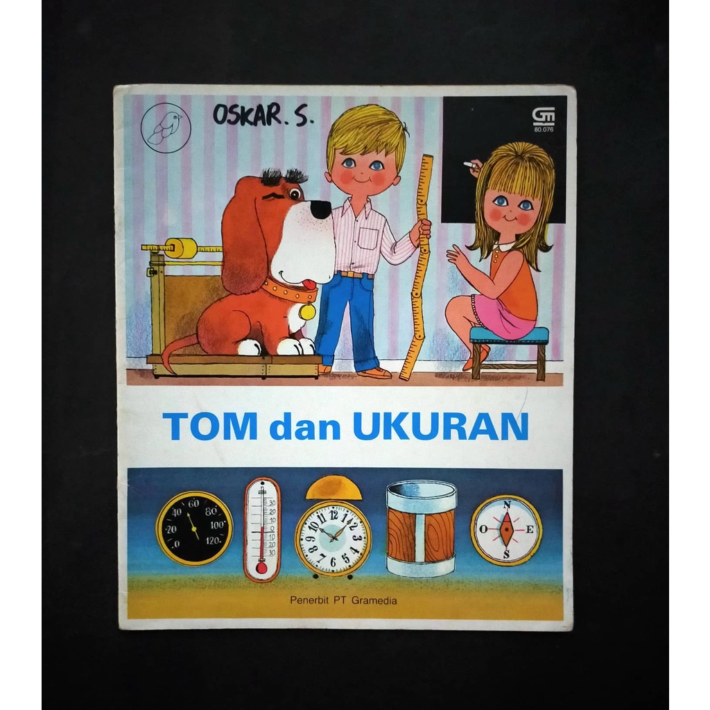 Buku Anak Tom dan Ukuran