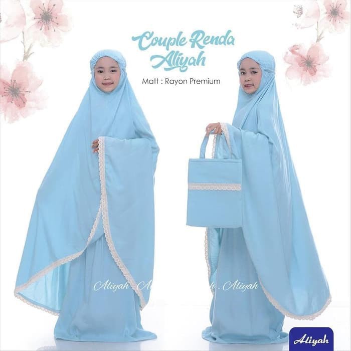 PARISKU MUKENA CAMELIA MUKENA HANTARAN ABAYA COUPLE ANAK REMAJA BALI SONGKET KATUN RAYON POLOS SUP I