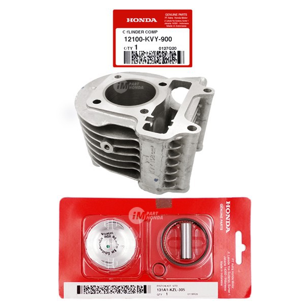 Blok Seher & Piston Kit STD Beat Scoopy Spacy Karbu