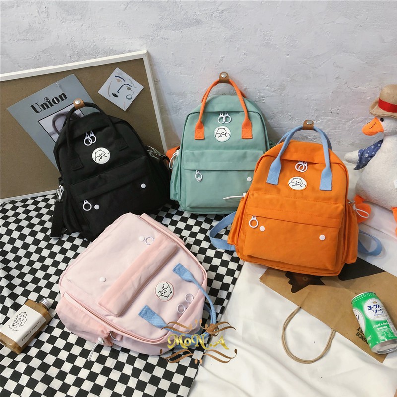 [OOS] Tas Ransel Wanita Import Sekolah/Kuliah Hangout Trendy Korea - 136