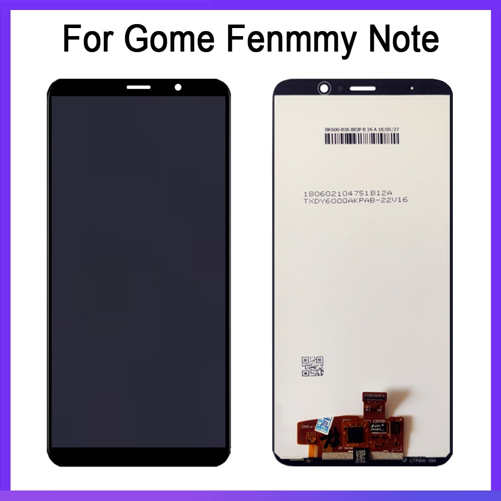 5 99 Inch Gome Fenmmy Note Lcd Display Touch Screen Digitizer Assembly Gome Fenmmy Note C72 2018x38a Lcd Display Replacement Shopee Indonesia