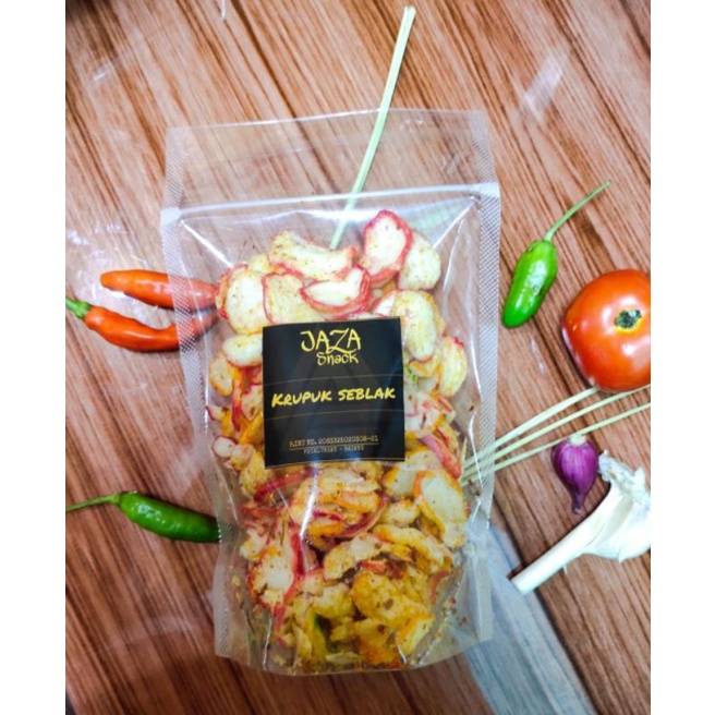 

KRUPUK SEBLAK PEDAS ENAK