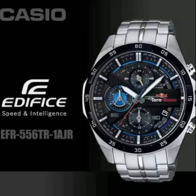 JAM TANGAN CASIO EDIFICE TORO ROSSO EFR556 EF556 STAINLIST