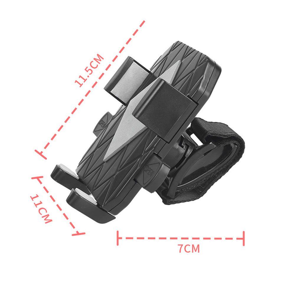 Rebuy Stroller Holder Handphone Penyesuaian360° Rotation Phone Holder Bicycle Phone Stander Braket Handphone