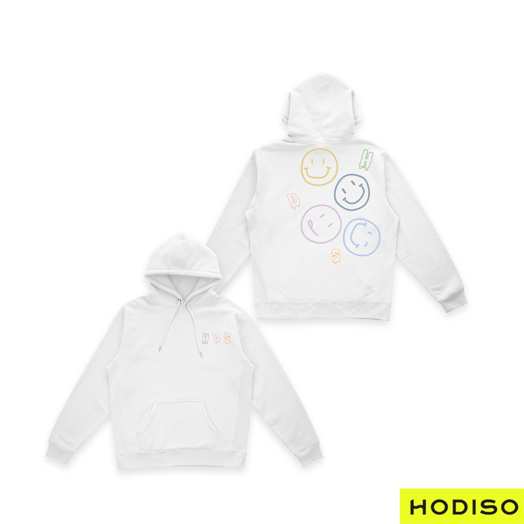 HODISO - Color Smile Hoodie Jumper Pullover