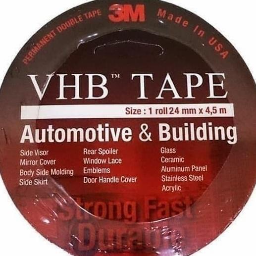 

Double Tape VHB Original 3M Super Lengket Super Kuat 24 mm CUCI GUDANG