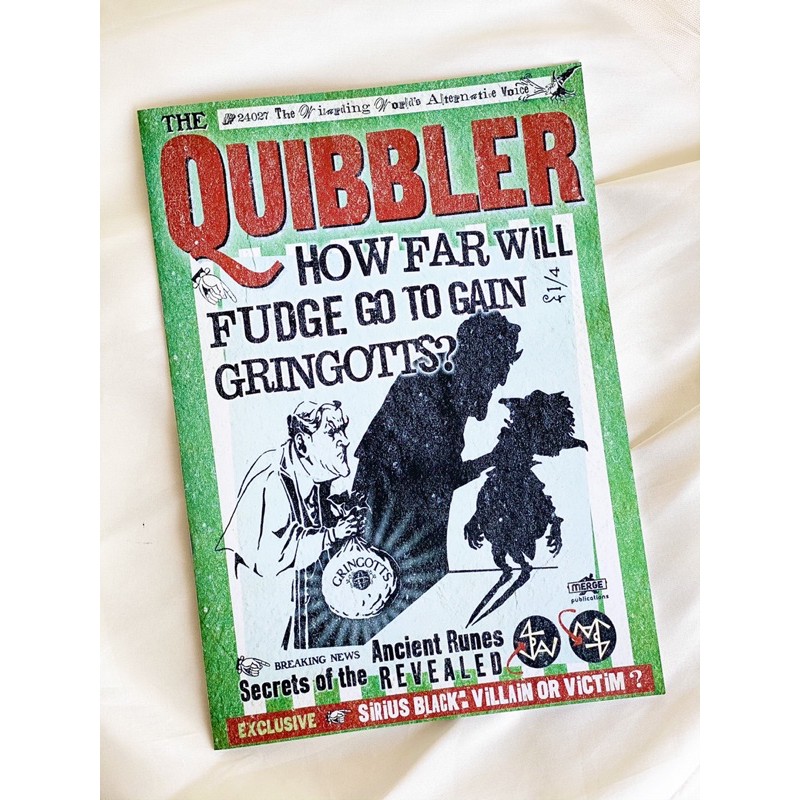 Quibbler Magazine | Ver 2 &amp; Ver 3 | Harry Potter