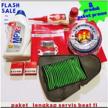 PAKET SERVICE SERVIS MOTOR BEAT Fi SCOOPY Fi VARIO 110 INJEKSI HONDA