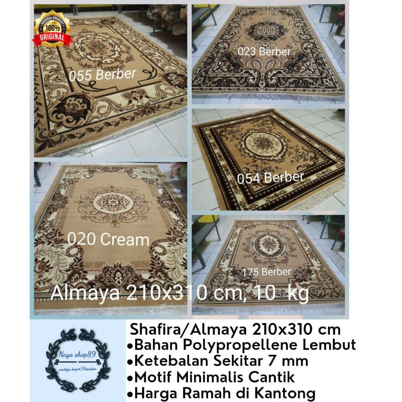 Karpet Permadani Almaya 210x310 cm.