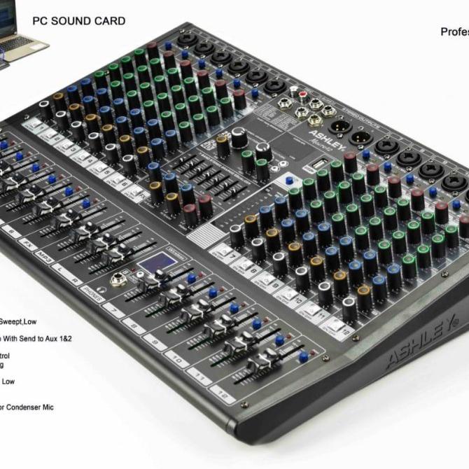 MIXER AUDIO ASHLEY MACRO 12 / MACRO12 ORIGINAL 12 CHANNEL