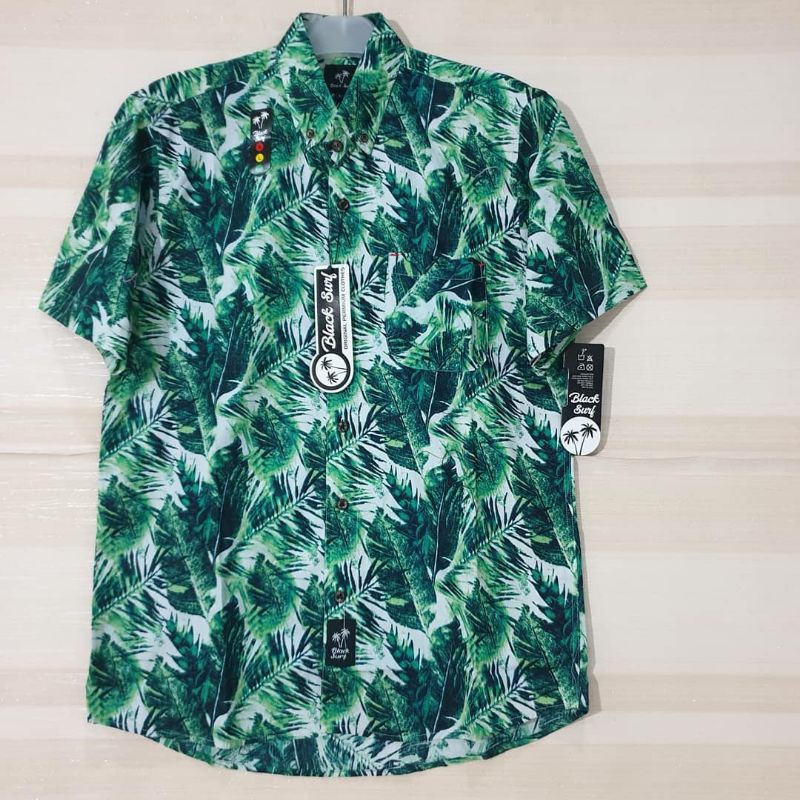 Kemeja remaja cowok slimfit distro pendek polos dan motif / kemeja hem pria