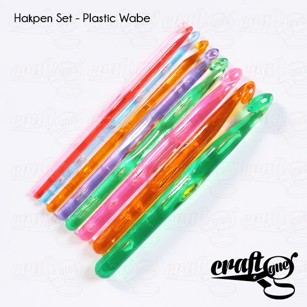 Hakpen Set - Plastic Wabe