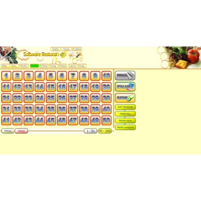 SID Resto Software Restoran Rumah Makan Warung Kedai Makanan Terbaru