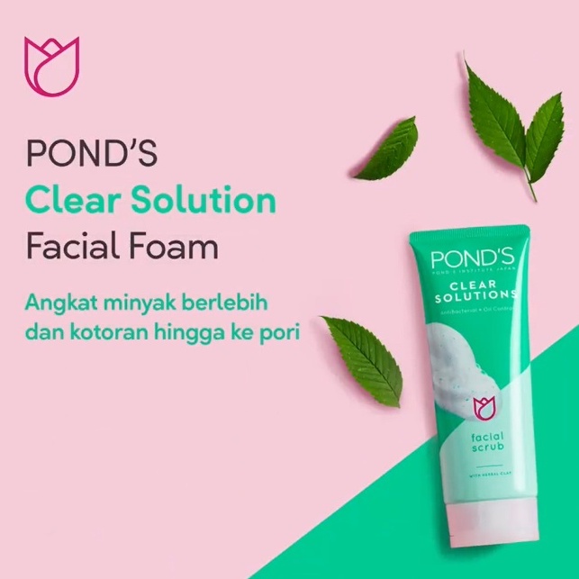 [BPOM] Ponds Facial Foam 100gr / White Beauty / Bright Beauty (Pink) / Pure Bright (Hitam) / Facial Scrub Clear Solution (Hijau) / Face Wash / Facial Wash / Sabun Cuci Muka / Pond's / Pond / MY MOM