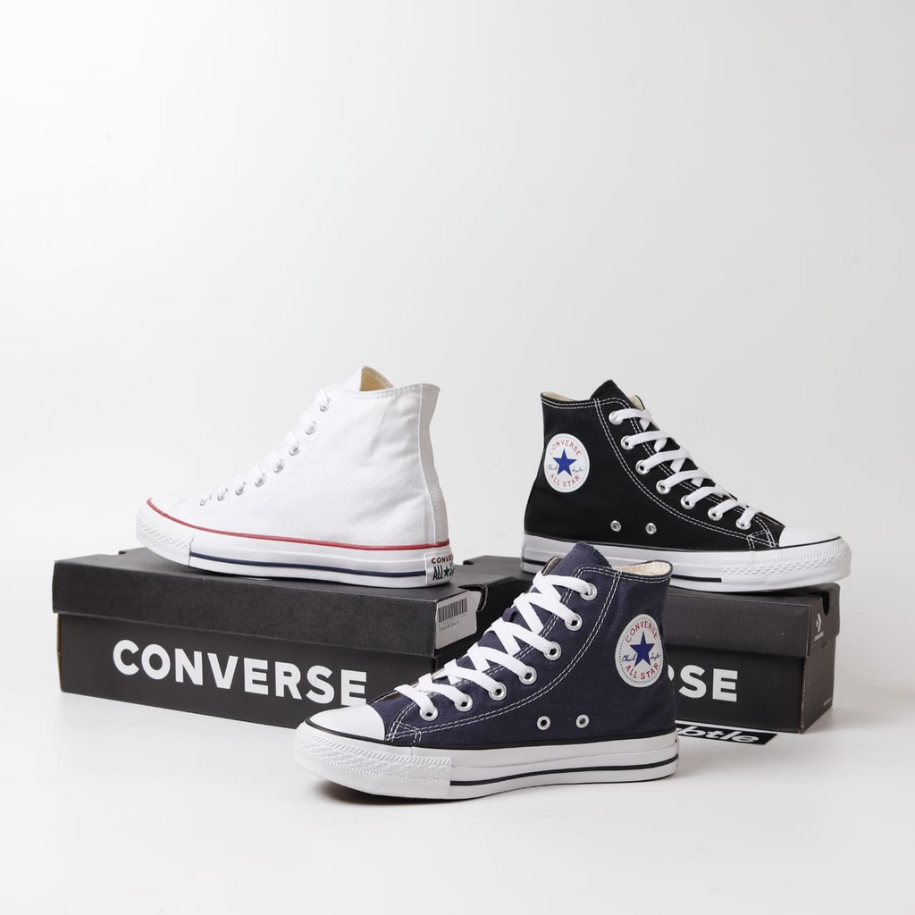 navy monochrome converse