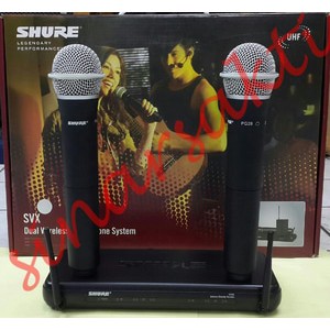 MIC WIRELESS SHURE SVX288/PG28 SVX 288 PG 28 ORIGINAL