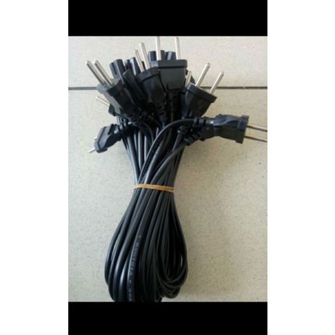 kabel power ac 8 panjang 2meter merek MONTOYA jual per/10pcs