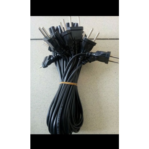 kabel power ac8 panjang 1,5meter merek MONTOYA jual per/10pcs