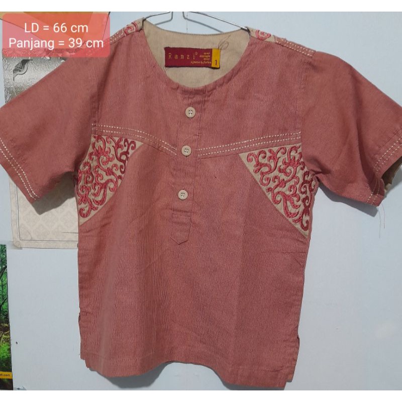 Preloved Baju Anak Laki Laki Umur 1 th Branded by Ramzi
