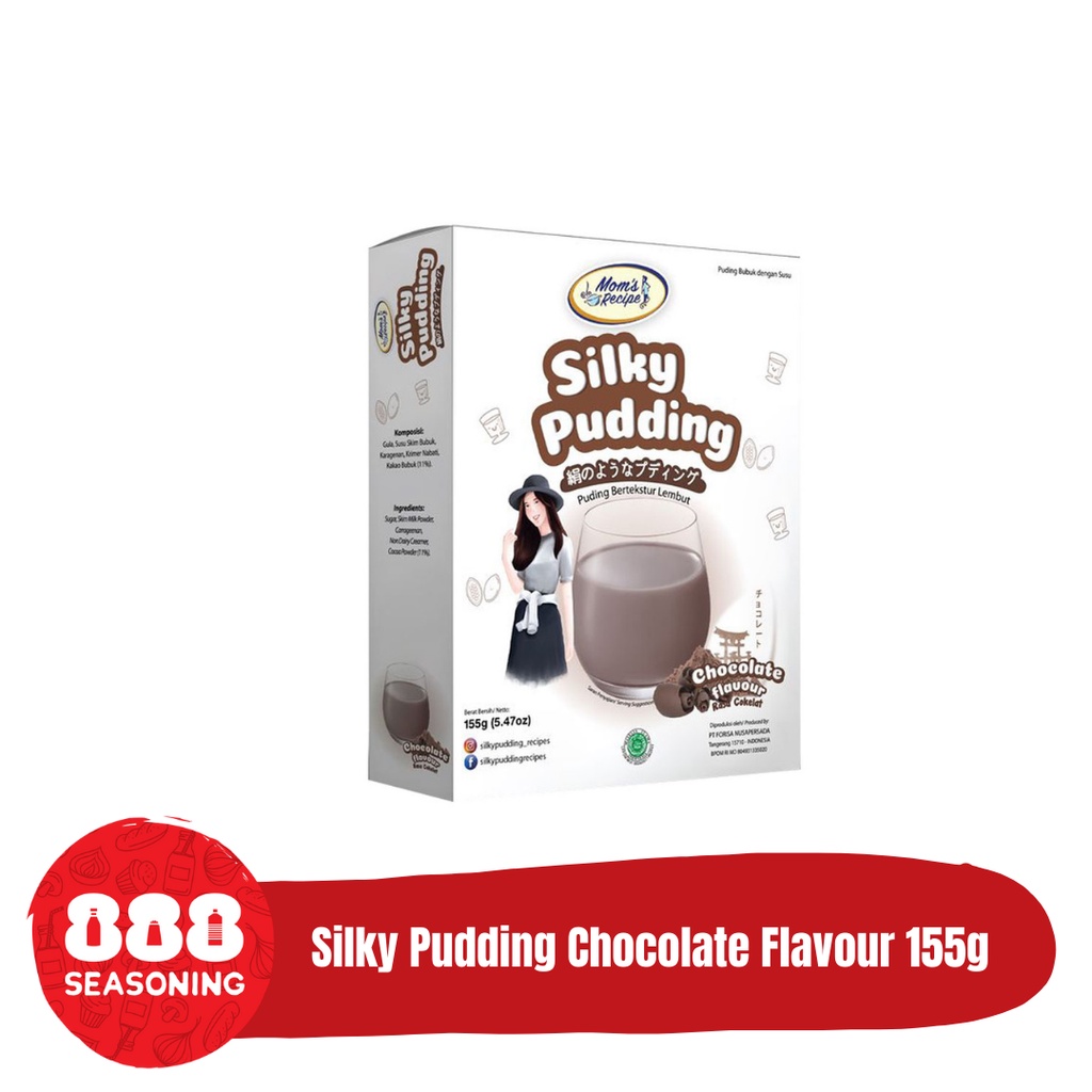 

SILKY PUDDING CHOCOLATE FLAVOUR FORISA MOM'S RECIPE 155g