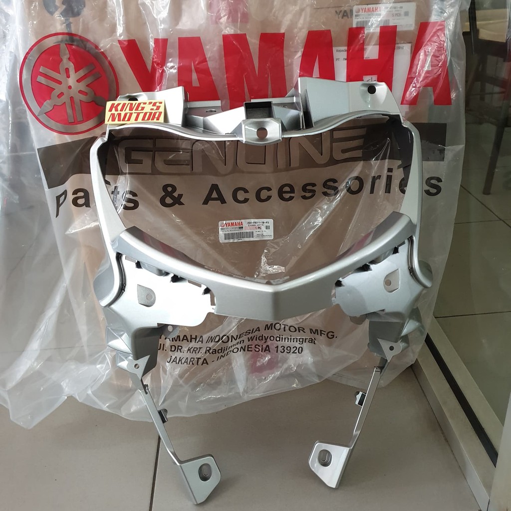 COVER DEPAN, SAYAP XEON GT 125, GT125 (2SV) SILVER ASLI YAMAHA