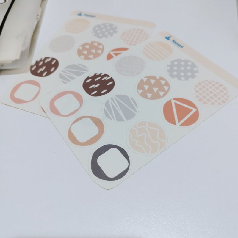 stiker estetik jurnal