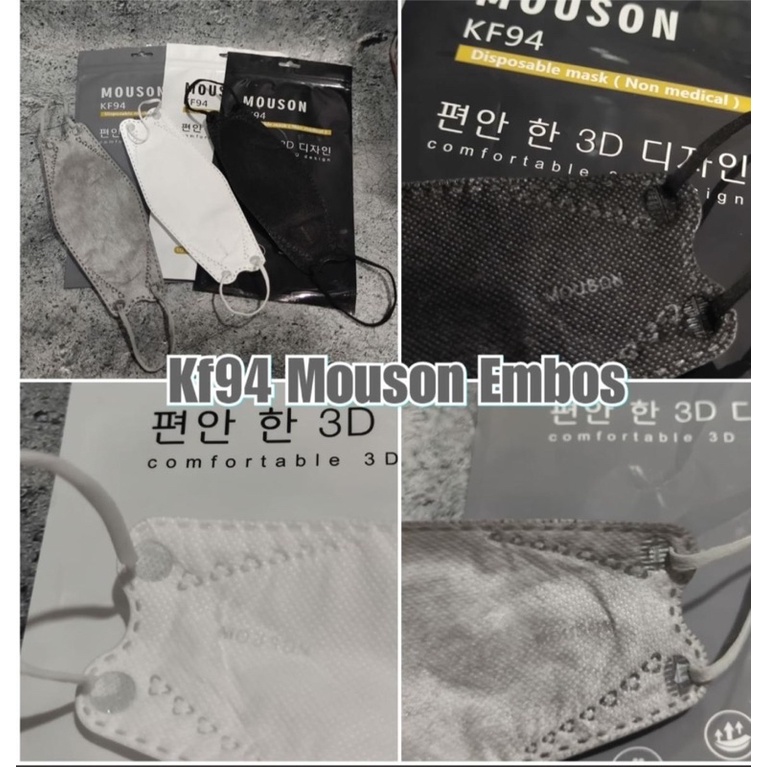 MASKER KF94 MOUSON / MASKER KF94 KOREA / MASKER EVO KF94
