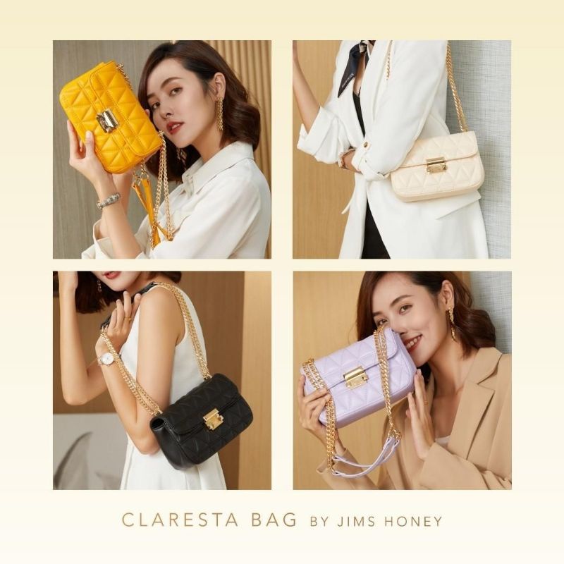 JIMS HONEY CLARESTA Bag Tas Selempang Wanita Free Exclusive Box