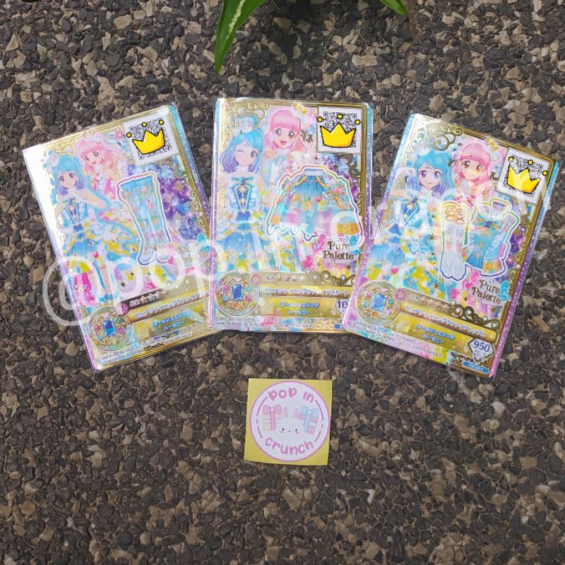 Aikatsu Friends Card JLR Pure Pallete Set