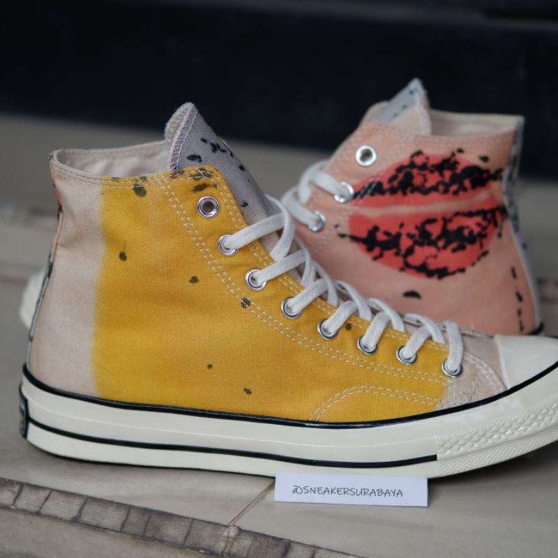 Nate Lowman x Converse Chuck Taylor 1970s Hi CT 70s CT 70s