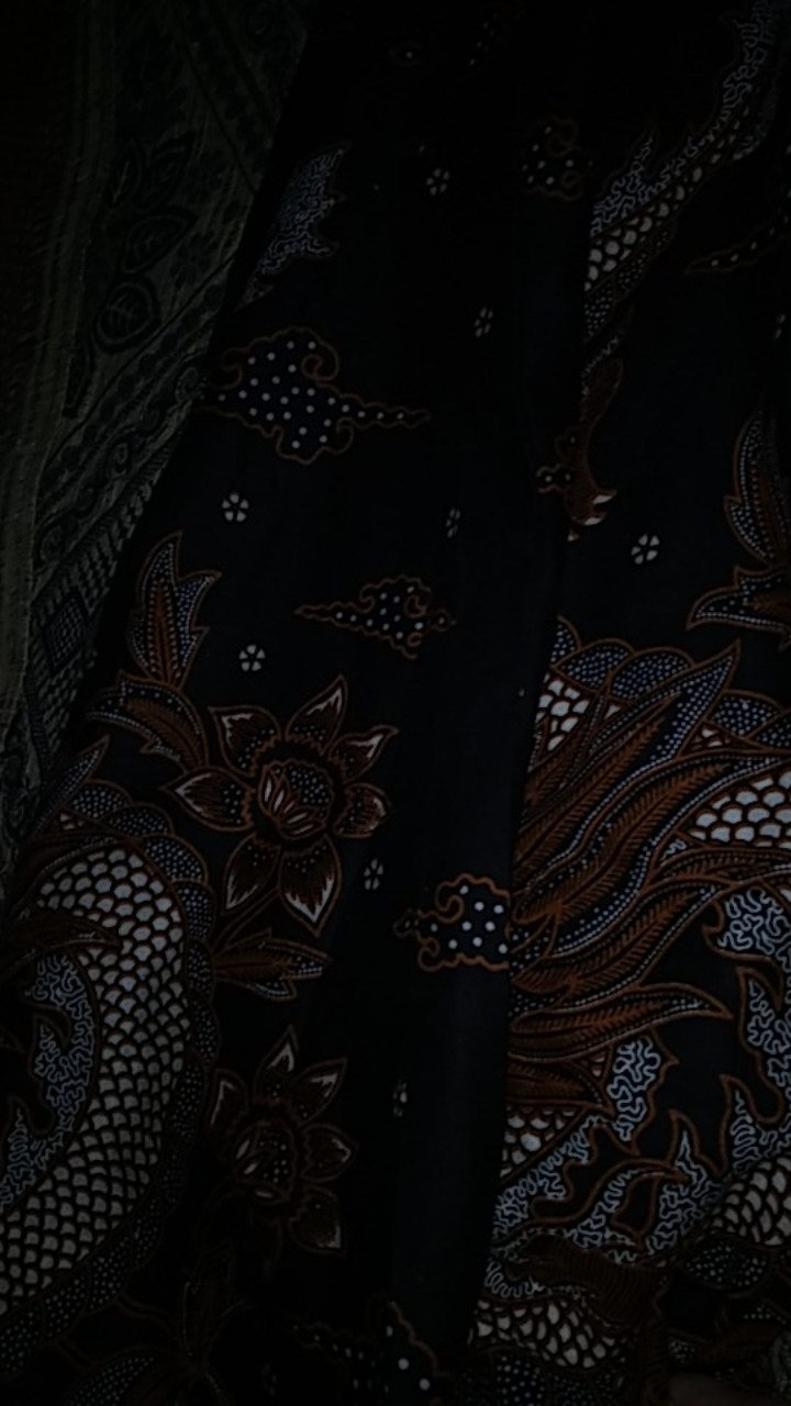 Gamis Batik (cod) Manggar Gamis Batik Pesta Model Terbaru
