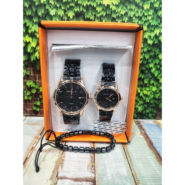 JAM TANGAN COUPLE RANTAI SNILLE ORGINAL