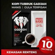 

KOPI GADJAH TUBRUK MANIS KOPI+GULA ISI 10SACHET