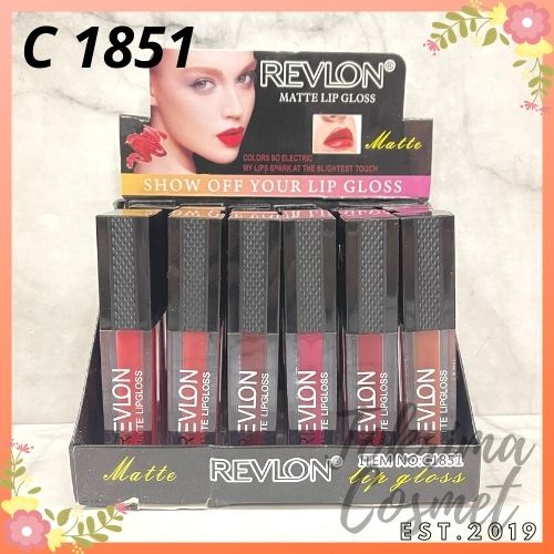 [LUSINAN] Lipgloss Revlon Ultra HD Matte Lip Colours / TOKRIMACOSMET