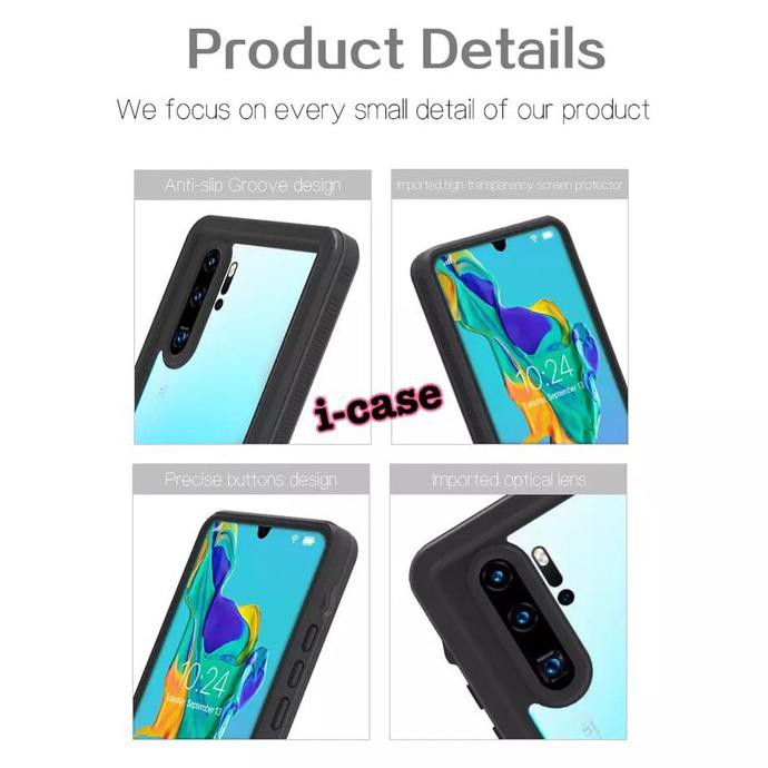 New Blue Color Huawei P30 Pro Case Waterproof water proof p30 pro - Izhar.Farida