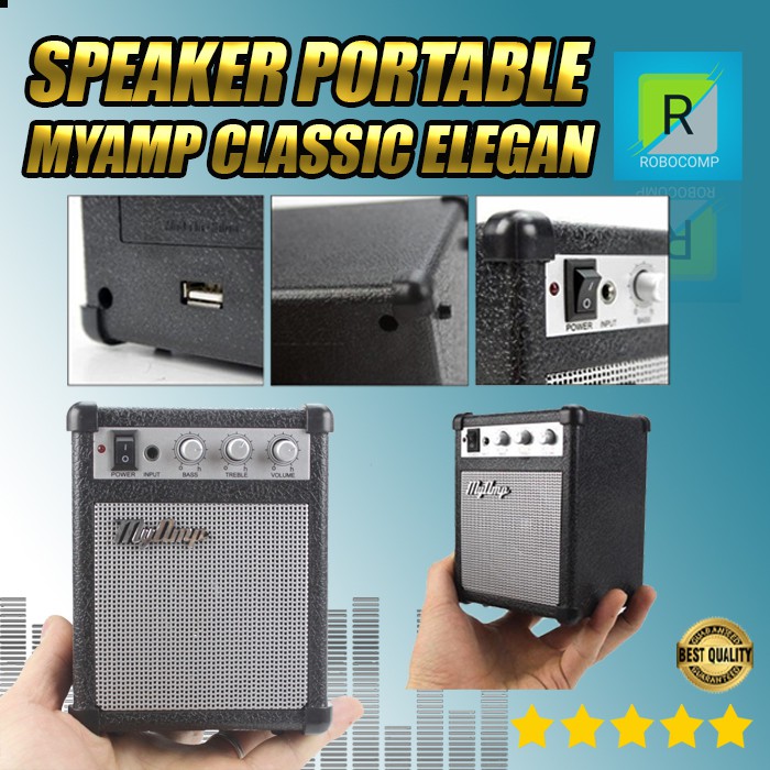 Speaker Portable MyAmp Classic Elegan