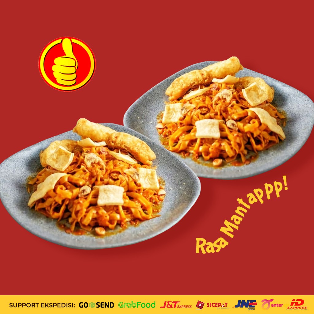 

Kwetiau Goreng Instan Sambal Geprek Teh Dedew Original Jajanan Murah Khas Bandung 150gr