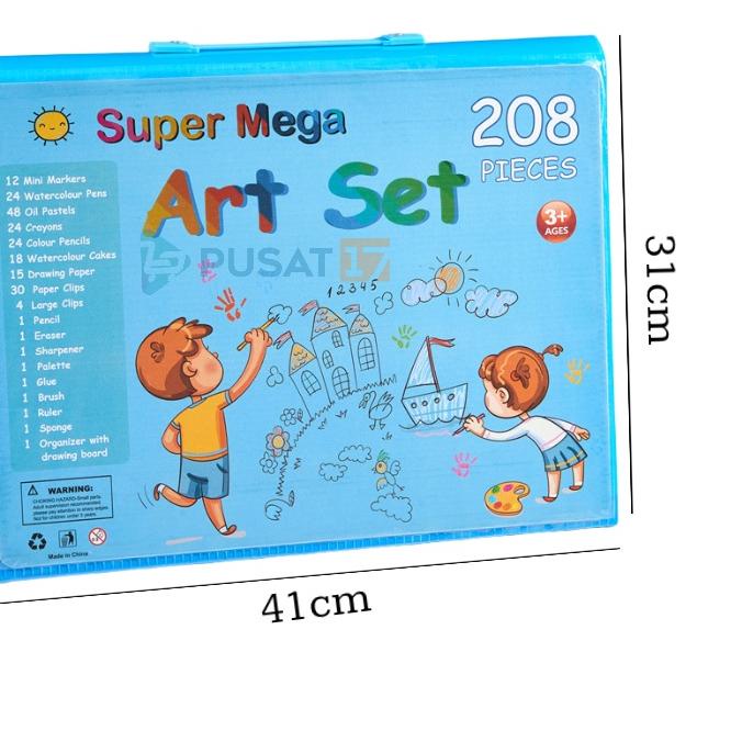 

Terkini!!PUSAT17 ART SET 208 PENSIL WARNA / CRAYON 208PCS PENSIL KRAYON WARNA / ARTSET 208 CRAYON SET BESAR ALAT MELUKIS