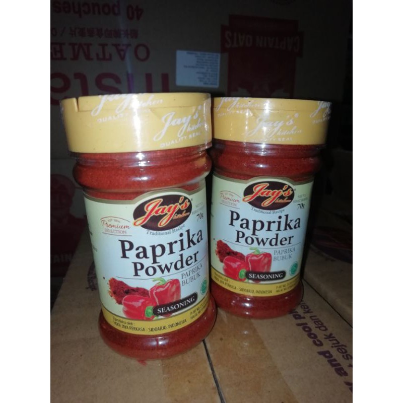 

Jay's paprika powder 70gr